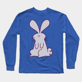 Gray Bunny Long Sleeve T-Shirt